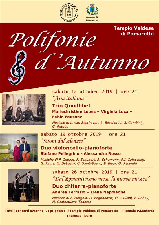 polifonie d'autunno 2019
