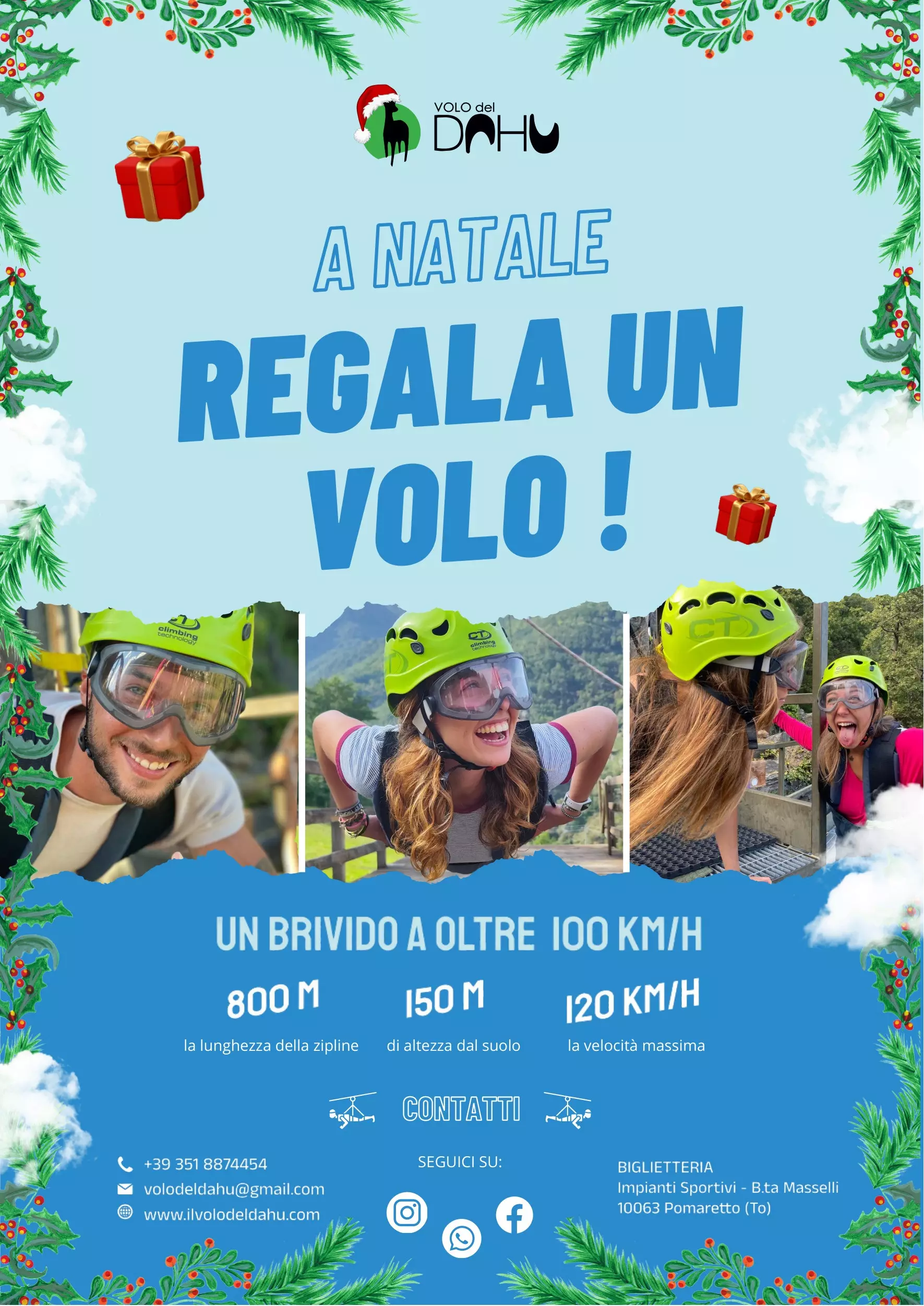 Natale regalo volo