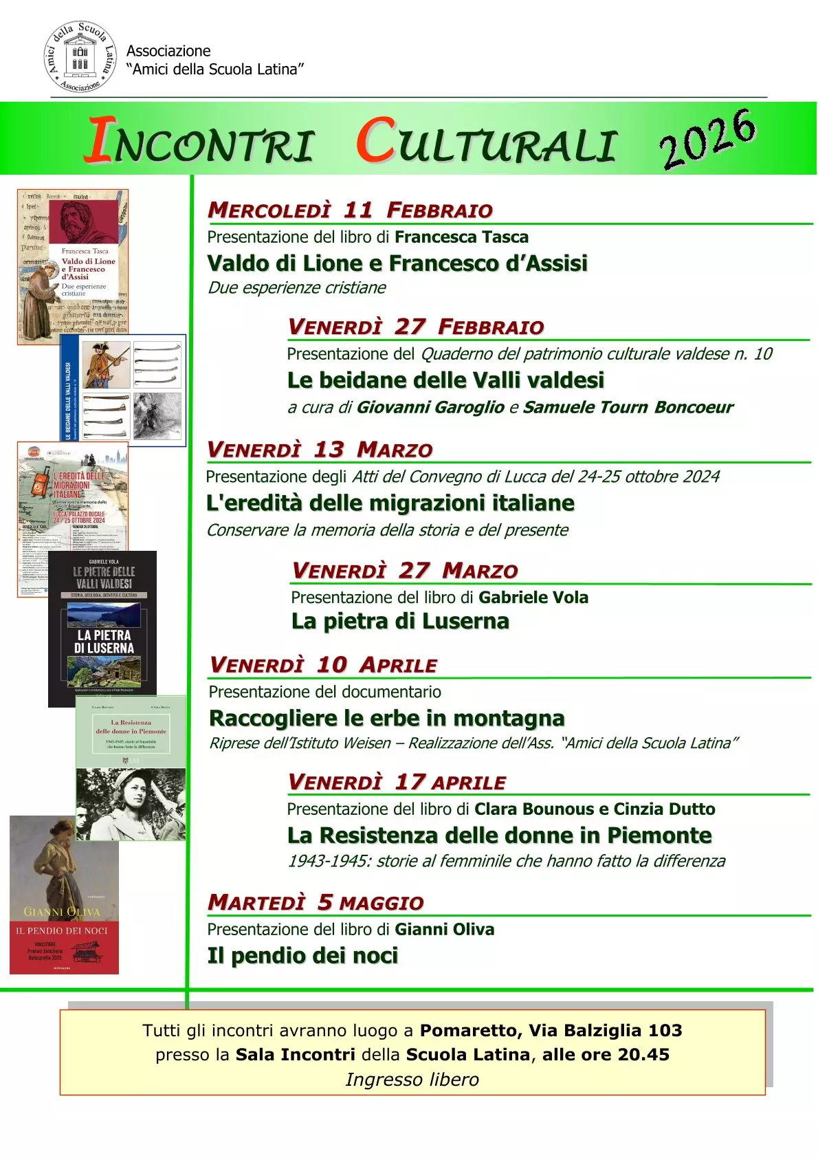 presentazione libri